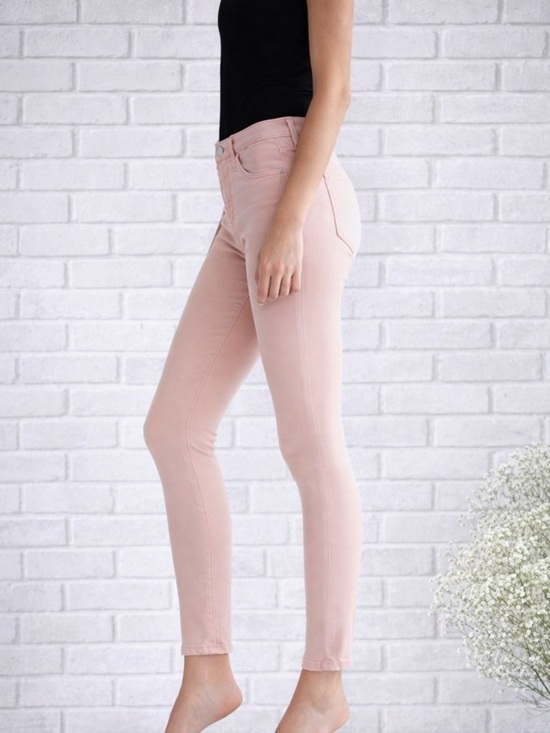 Ag Adriano Goldschmied Denim - AG The Prima Cigarette Ankle Jeans in Blush Size 28